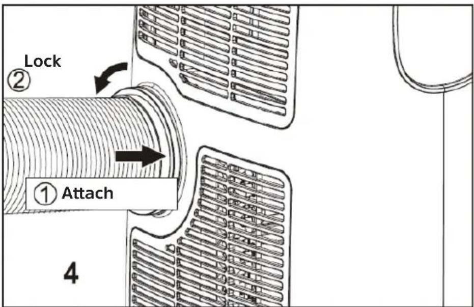 TECHNISAT Technipolar 1 - Exhaust air discharge - 4