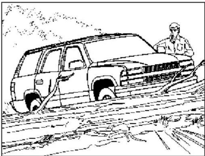 Buick Rainier (2006) - Calage du moteur sur une pente - 1