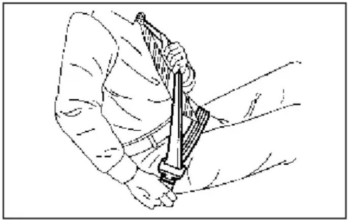 Buick Rainier (2006) - Position du conducteur Ceinture-baudrier - 2