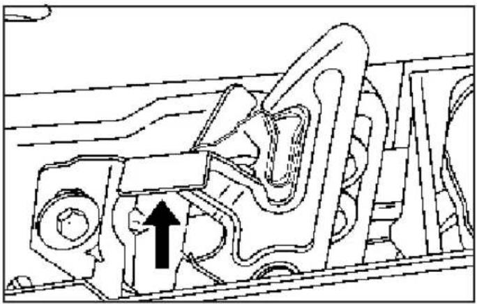 Buick Rainier (2006) - Levierd'ouvertureducapot - 2