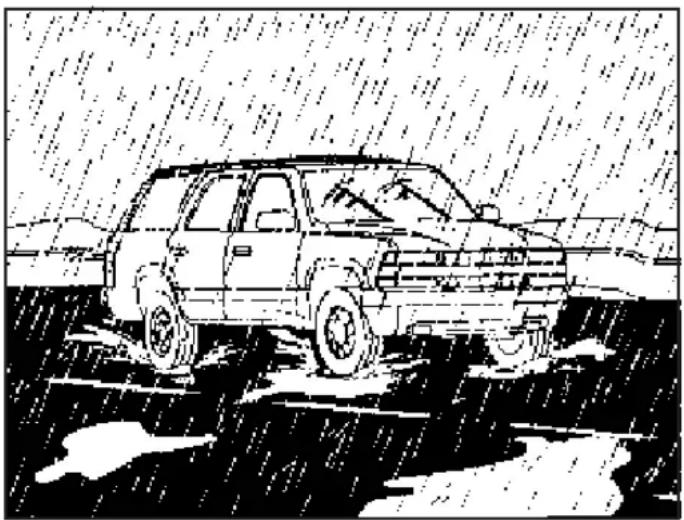 Buick Rainier (2006) - Conduite sous la pluie et sur routes humides - 1