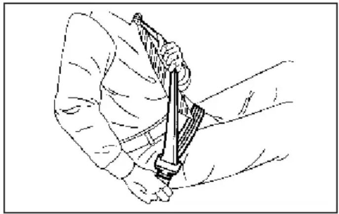 Buick Rainier (2006) - Ceinture-baudrier - 2