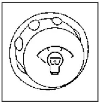 Buick Rainier (2006) - Intensité d'éclairage du tableau de bord - 1