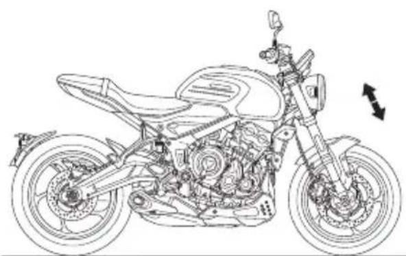 TRIUMPH Tiger Sport 660 (2021) - Examen de la fourche avant - 1