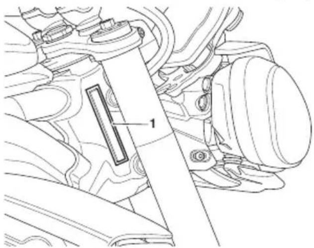 TRIUMPH Speed Triple 1200 RR (2021) - IDENTIFICATION DES PIÈCES VUES DE LA POSITION DU CONDUCTEUR - 2