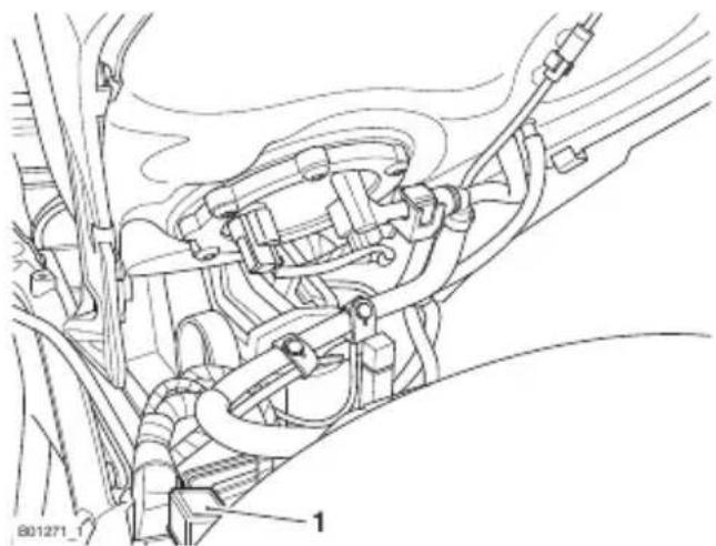 TRIUMPH Speed Triple 1200 RR (2021) - Boîte à fusibles avant - 1