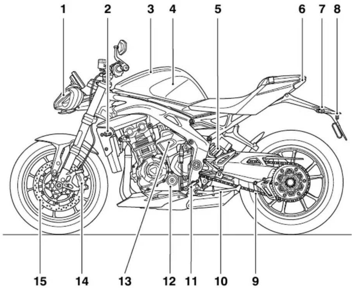 TRIUMPH Speed Triple 1200 RR (2021) - Attention - 2