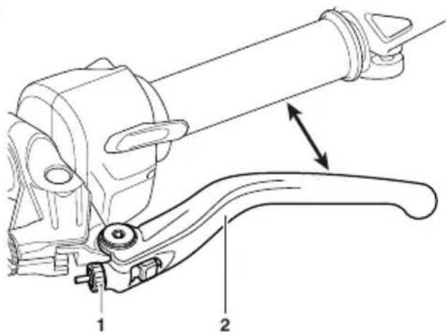 TRIUMPH Speed Triple 1200 RR (2021) - Levier d'embrayage - 1