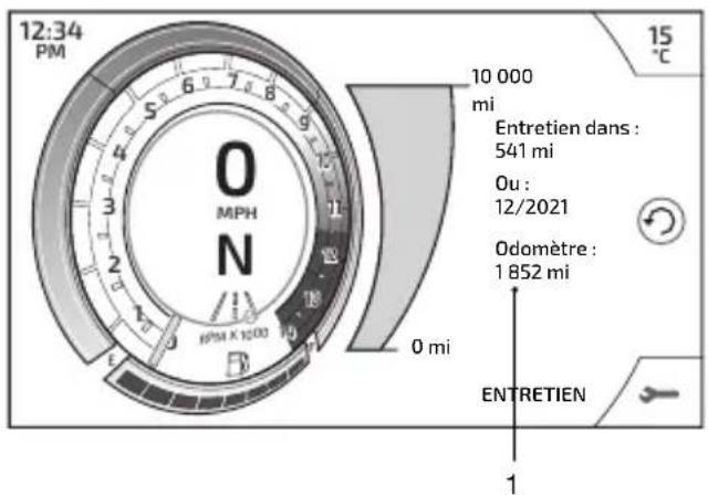 TRIUMPH Speed Triple 1200 RR (2021) - Compteur de vitesse - 1