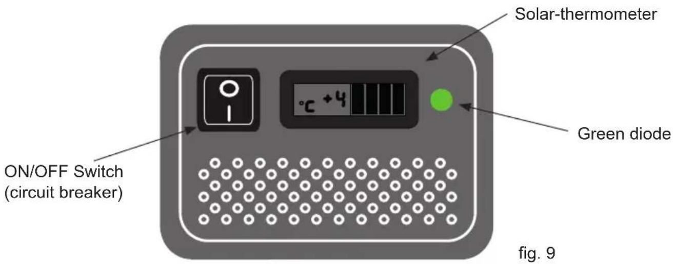 VESTFROST VLS 024 SDD - Control panel - 1