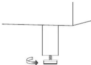 VESTFROST VLS 504A AC - Adjustable feet - 1