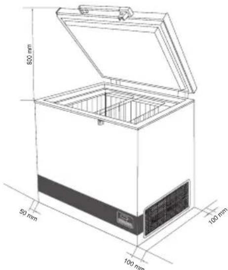 VESTFROST VLS 504A AC - Pieds - 2