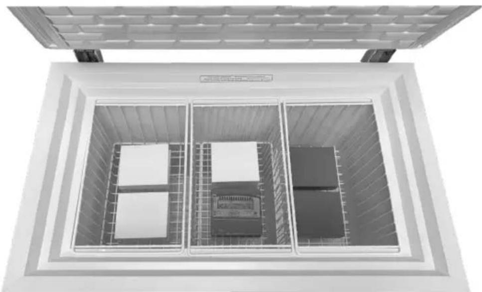 VESTFROST VLS 174A AC - 放置温度显示器 - 1