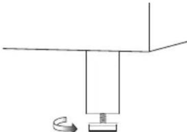 VESTFROST VLS 304A AC - Adjustable feet - 1