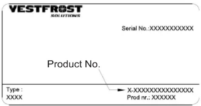 VESTFROST VLS 304A AC - Spare parts - 1