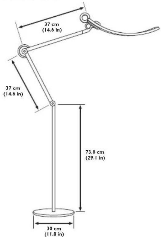 BENQ eReading Floor Lamp - Technische Daten - 3