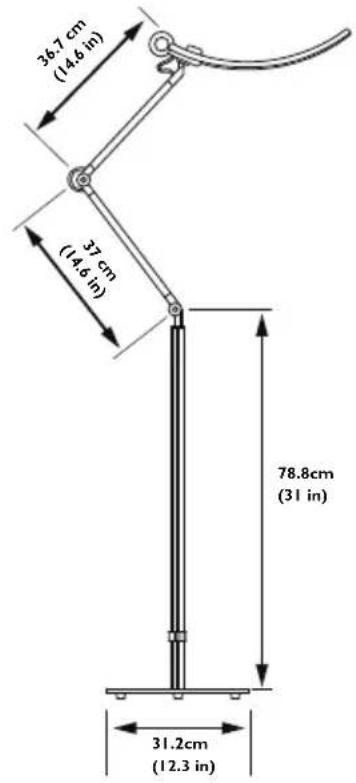 BENQ eReading Floor Lamp - 规格 - 3