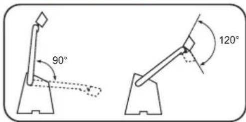 BENQ PianoLight - Adjusting Lamp Angle - 1