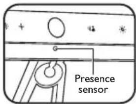 BENQ PianoLight - Turning On/Off the Presence Detection Function - 3