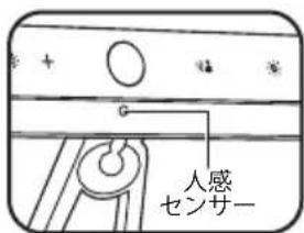 BENQ PianoLight - 人感機能をオン / オフにする - 2