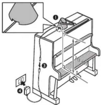 BENQ PianoLight - Installation - 3