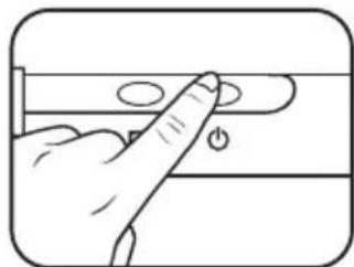 BENQ ScreenBar eReading Lamp AR17 - Ein-/Ausschalten der Lampe und Aufrufen des automatischen Dimmermodus - 1