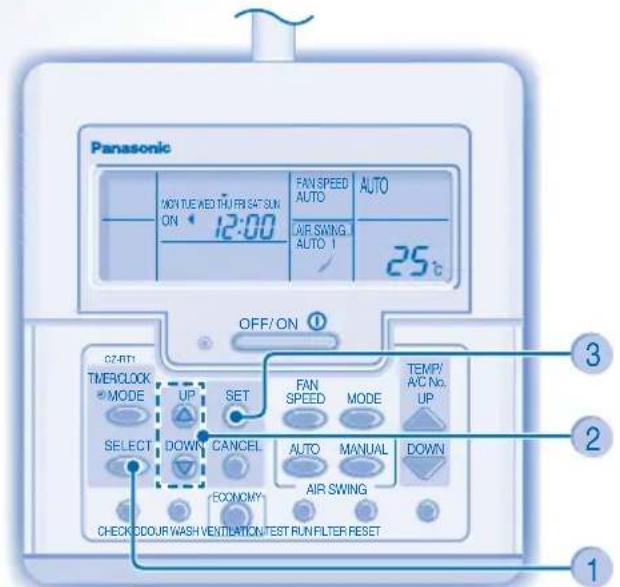PANASONIC S56MA1E5 - DESCRIPCION DEL PRODUCTO Y OPERaciones (MANDO A DISTANCIA ALAMBRICO) - 2