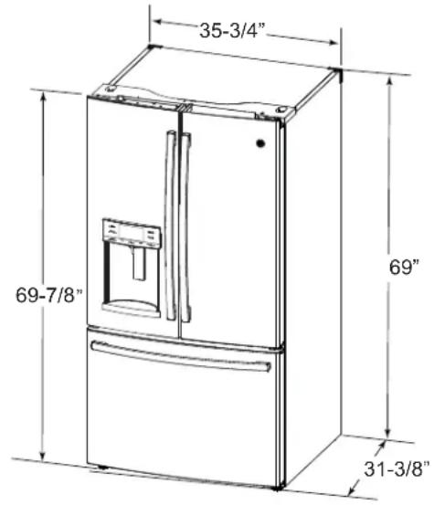 GE DFE28JELDS - WATER SUPPLY TO THE ICE MAKER AND DISPENSER - 15