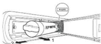 GE DFE28JELDS - Retrait de la cartouche filtrante - 1