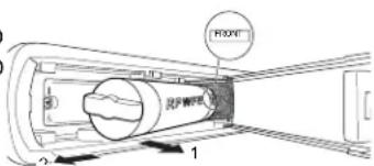GE DFE28JELDS - Removing the Filter Cartridge - 1
