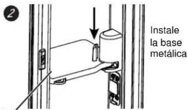 GE DFE28JELDS - Para colocar la bandeja giratoria en la puerta: - 1