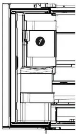 GE DFE28JELDS - Door ice bin\* - 2