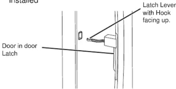 GE DFE28JELDS - FOR DOOR IN DOOR MODELS ONLY - 1