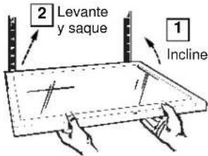 2 Levante y saque 1 Incline