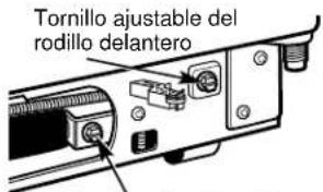 Tornillo ajustable del rodillo delantero