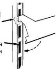 GE Profile TFG28PFDBS - Para volver a colocar los entrepaños: - 1