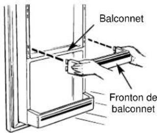 Balconnet Fronton de balconnet