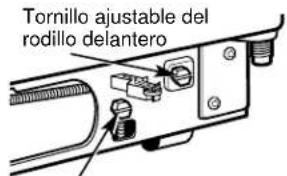 Tornillo ajustable del rodillo delantero