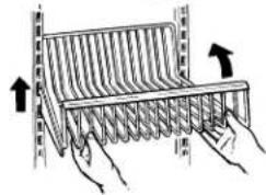 GE Profile TFG28PFDBS - La disposition des clayettes et des paniers du congélateur - 3