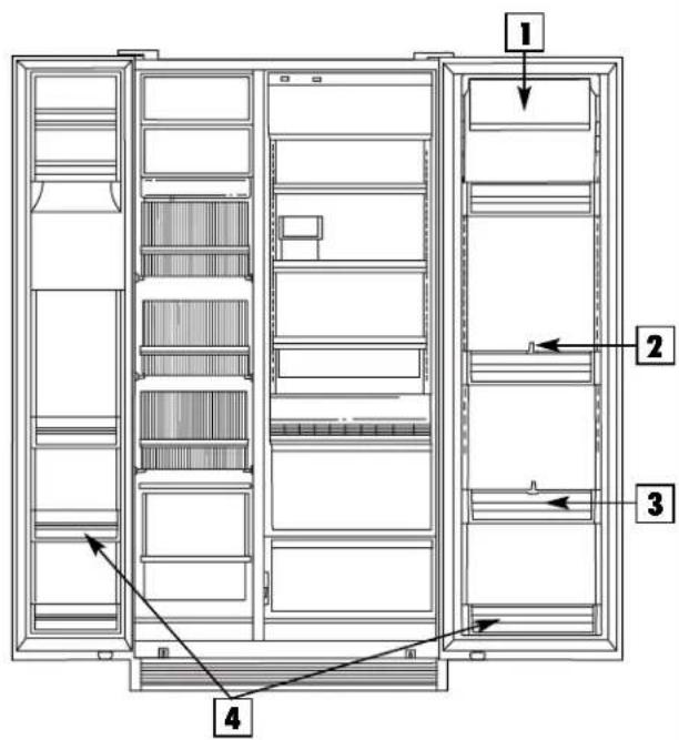 GE Profile TFG28PFDBS - NO TODOS LOS MODELOS TIENEN TODOS LOS ELEMENTOS. (VEA LA LISTA DE CONTENIDO SOBRE LA CAJA.) - 1