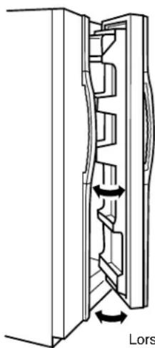 GE Profile TFG28PFDBS - Portes du réfrigérateur - 1