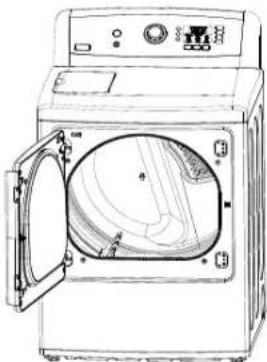 GE Profile Harmony PTDN800GMWW - ÉTAPE 7 INVERSEZ LA POIGNÉE - 3