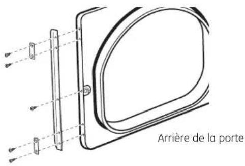 GE Profile Harmony PTDN800GMWW - ÉTAPE 7 INVERSEZ LA POIGNÉE - 1