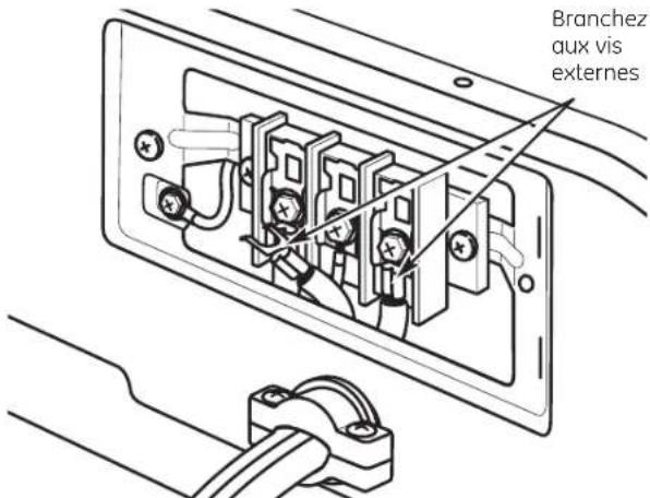 GE Profile Harmony PTDN800GMWW - BRANCHEMENT DU CORDON D'ALIMENTATION DE LA SÉCHEUSE - 3