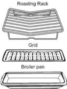 Roasting Rack Grid Broiler pan