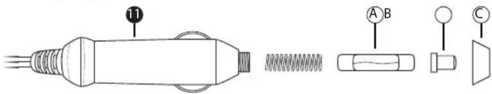 ULTIMATE SPEED UAMM 12 B1 - Replacing the fuse - 1