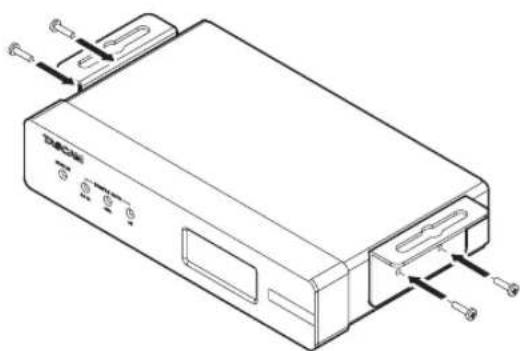 TASCAM MM4DIN - 固定用ブラケットを取り付ける - 4