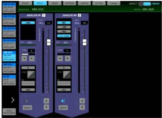 TASCAM AE4D - Fernsteuern mit DCP Connect - 1