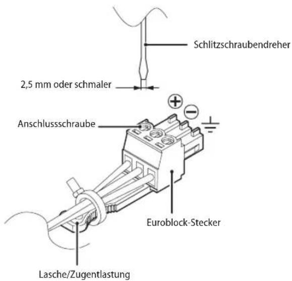 TASCAM AE4D - Euroblock-Stecker verwenden (nur MM-2D-E) - 1