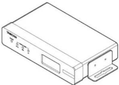 TASCAM AE4D - Installazione delle staffe di fissaggio - 3